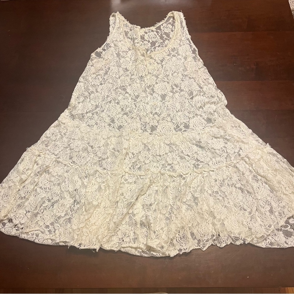 Floral Lace Boho Dress